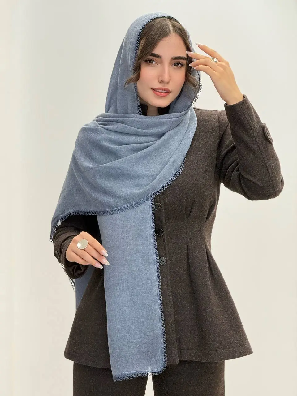 7542-شال پاییزه ck